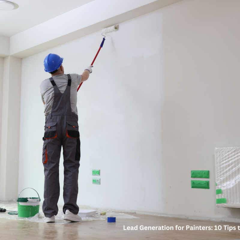 Lead Generation Tips for Painting Contractors